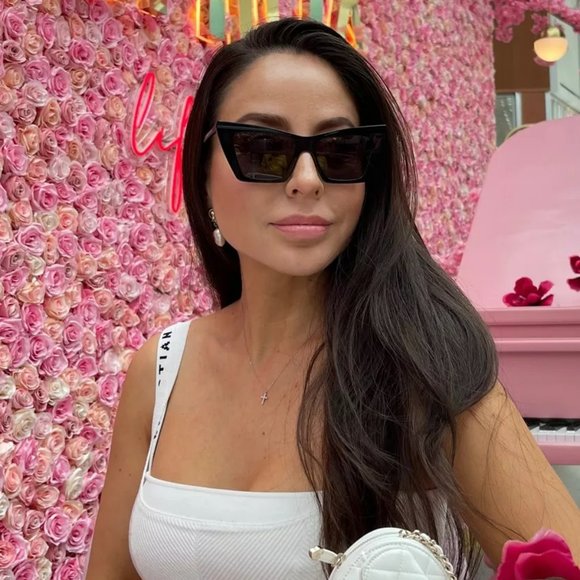 Saint Laurent Accessories - NEW Saint Laurent New Wave SL372 001 Women Black Cat Eye Sunglasses